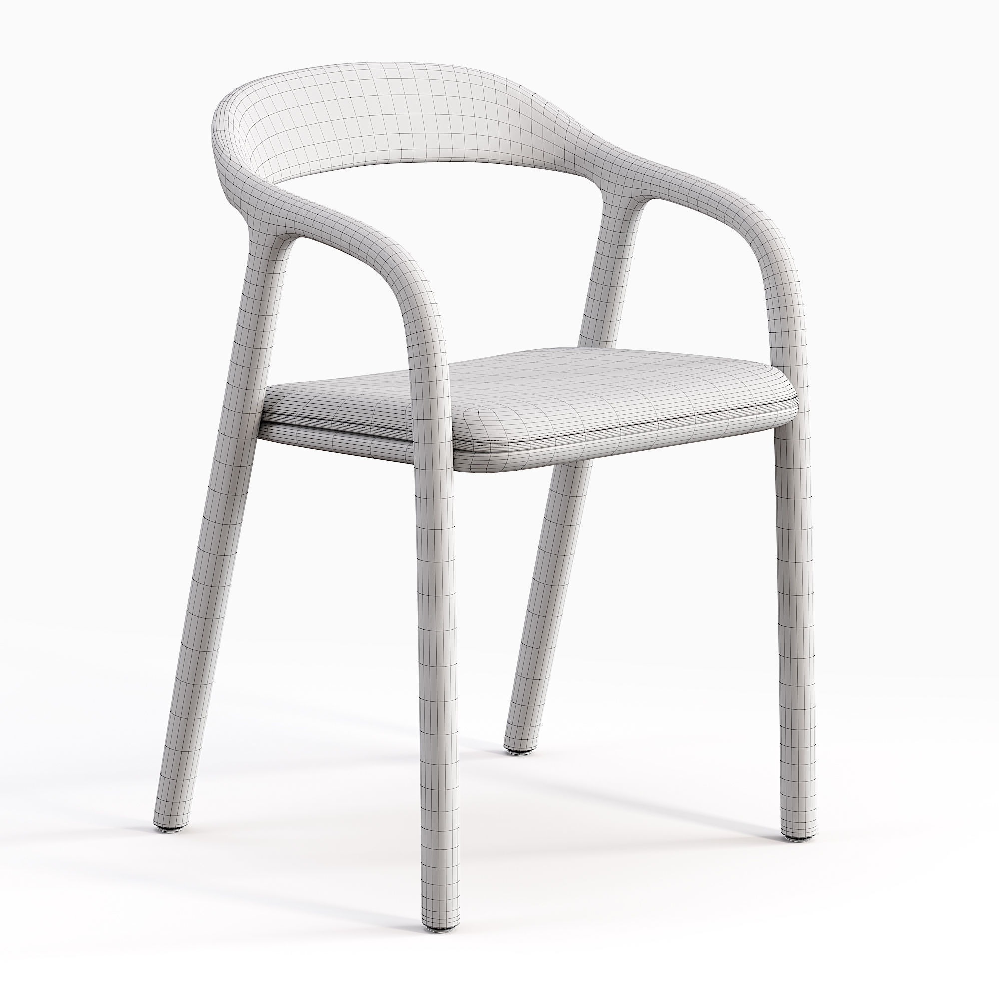Neva Chair by Artisan  3D model_4