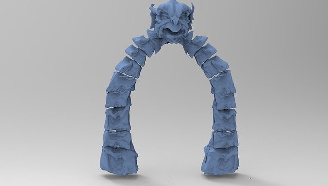 Blackstar Winter archway  3D model