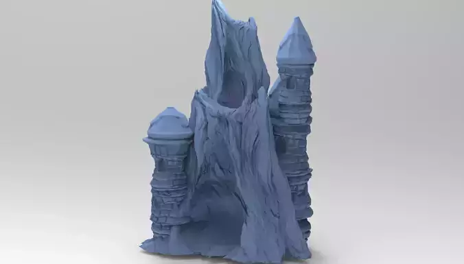 Blackstar Winter cave mountain