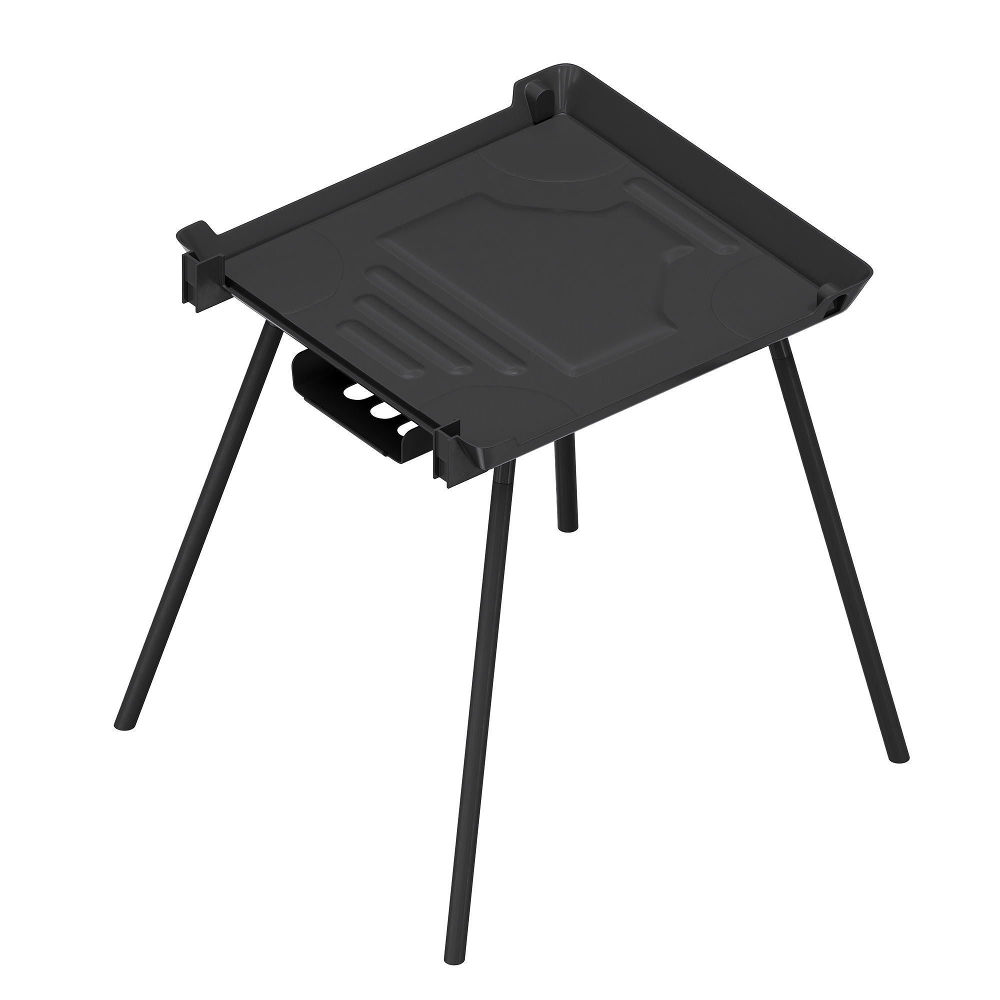 Samsung Bespoke cube air small and Stand 3D model_12