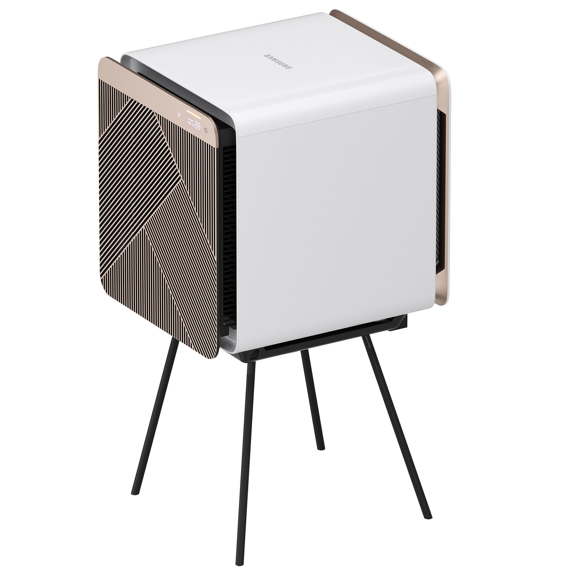 Samsung Bespoke cube air small and Stand 3D model_7