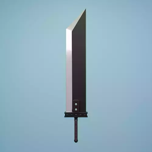 Final Fantasy VII - Buster Sword Cloud Weapon 3D print model