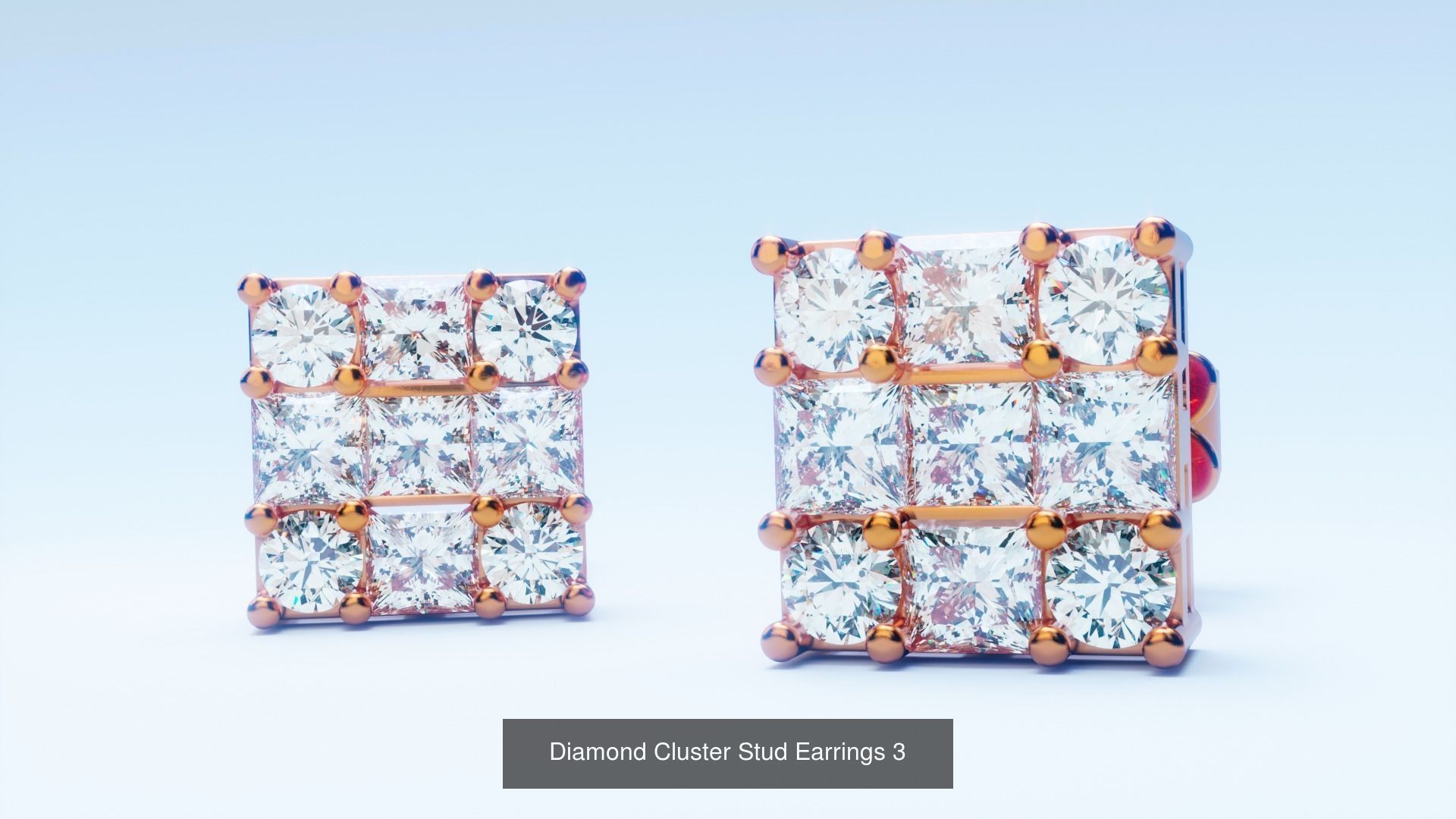 STL 3DM Earring Collection 1 _12