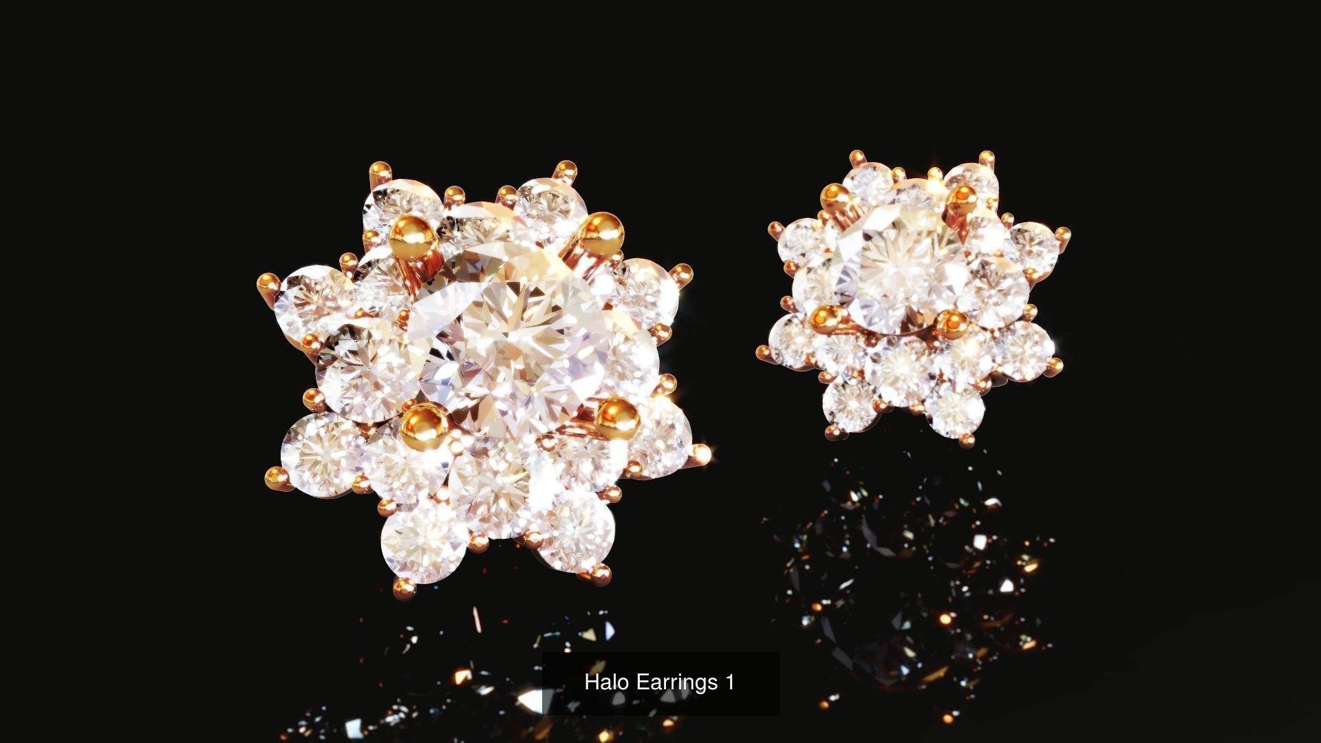 STL 3DM Earring Collection 2 _13