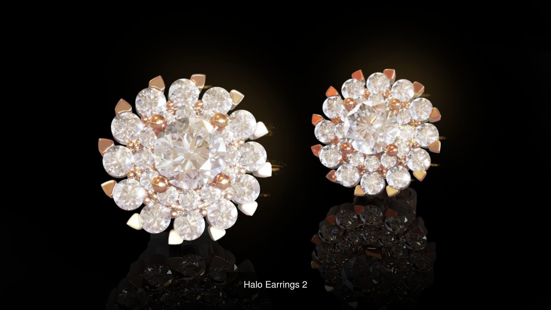 STL 3DM Earring Collection 2 _14