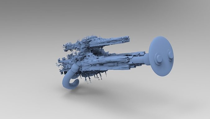 Darkstar toy ray device 3D model