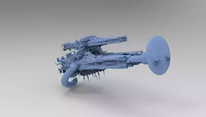 Darkstar toy ray device 3D model