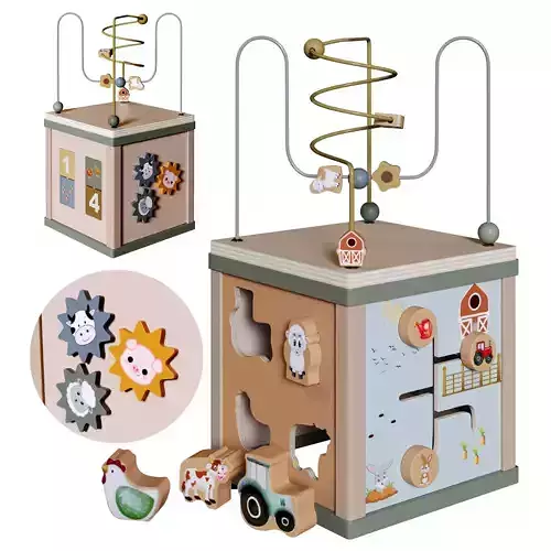 Little Dutch Activity Cube Little Farm