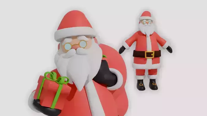 Santa Claus Rigged