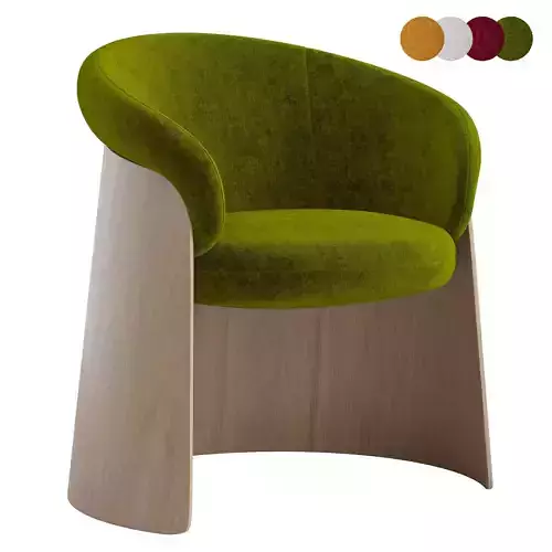 GINGER MADERA Chair 3D model