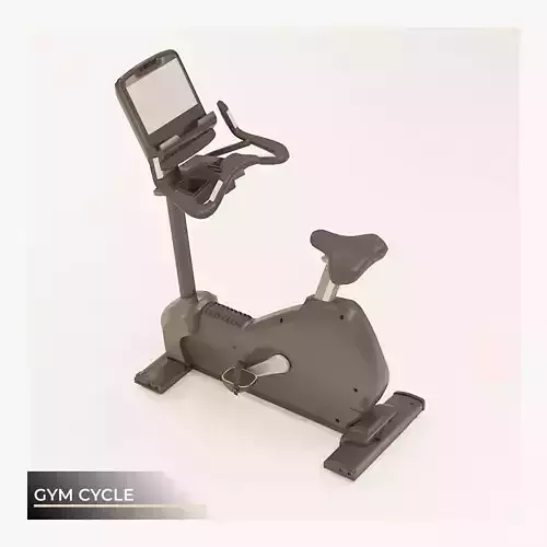 Fitness Cycle Low-poly 3D model