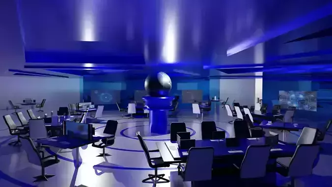 Sci-Fi Command Center