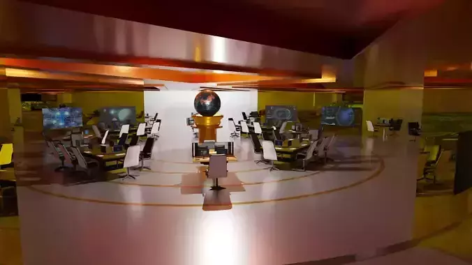 Sci-Fi Command Center