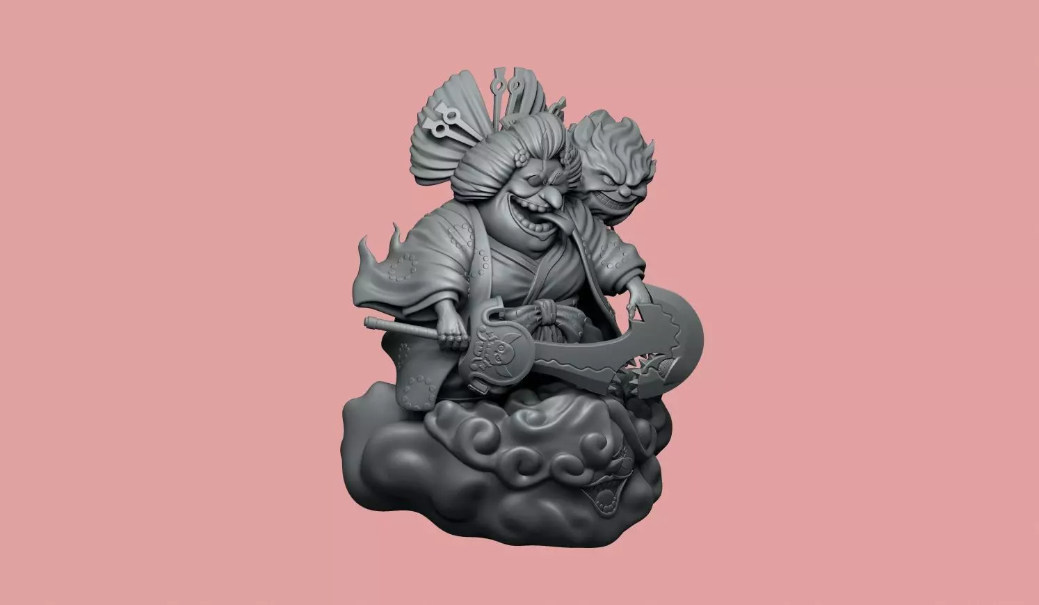 BigMom Wano arc 3D print model