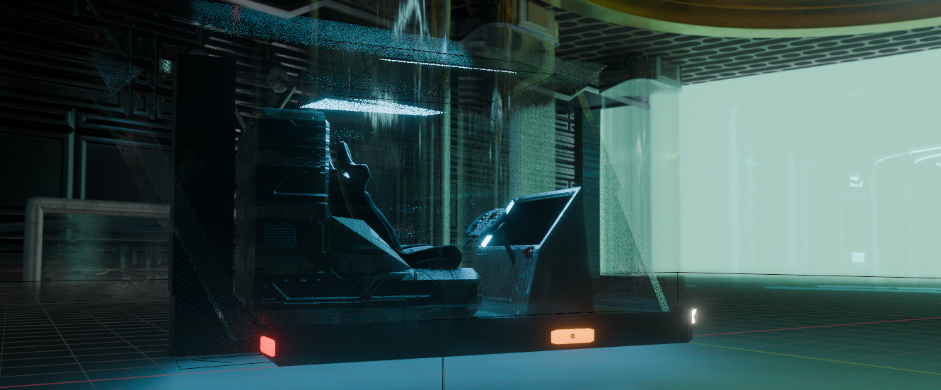 Future Fly-Craft Vehicle 3D model_1