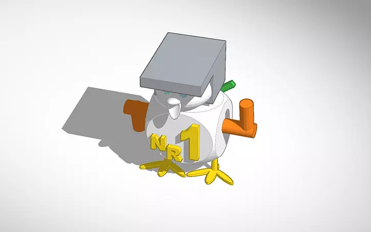 Bird Soldier Free 3D print model