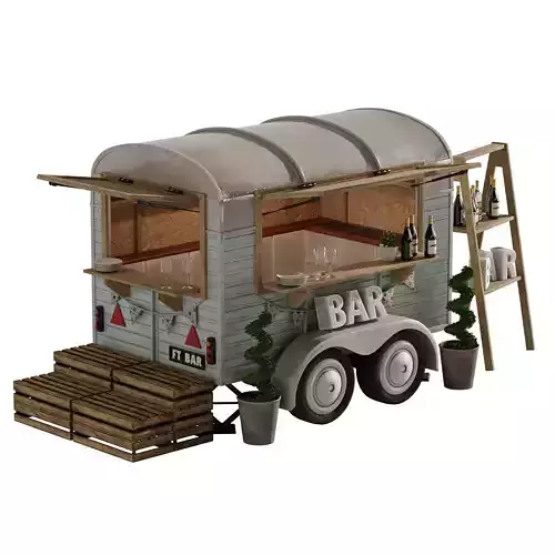 Food truck bar set 3