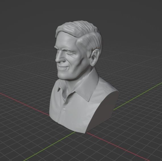 Mark Cuban 3D print model_8