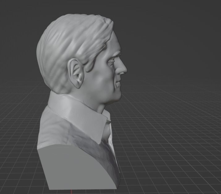 Mark Cuban 3D print model_7