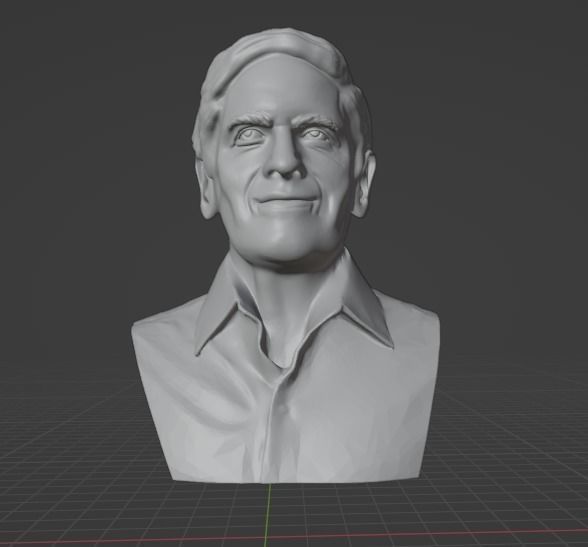 Mark Cuban 3D print model_1