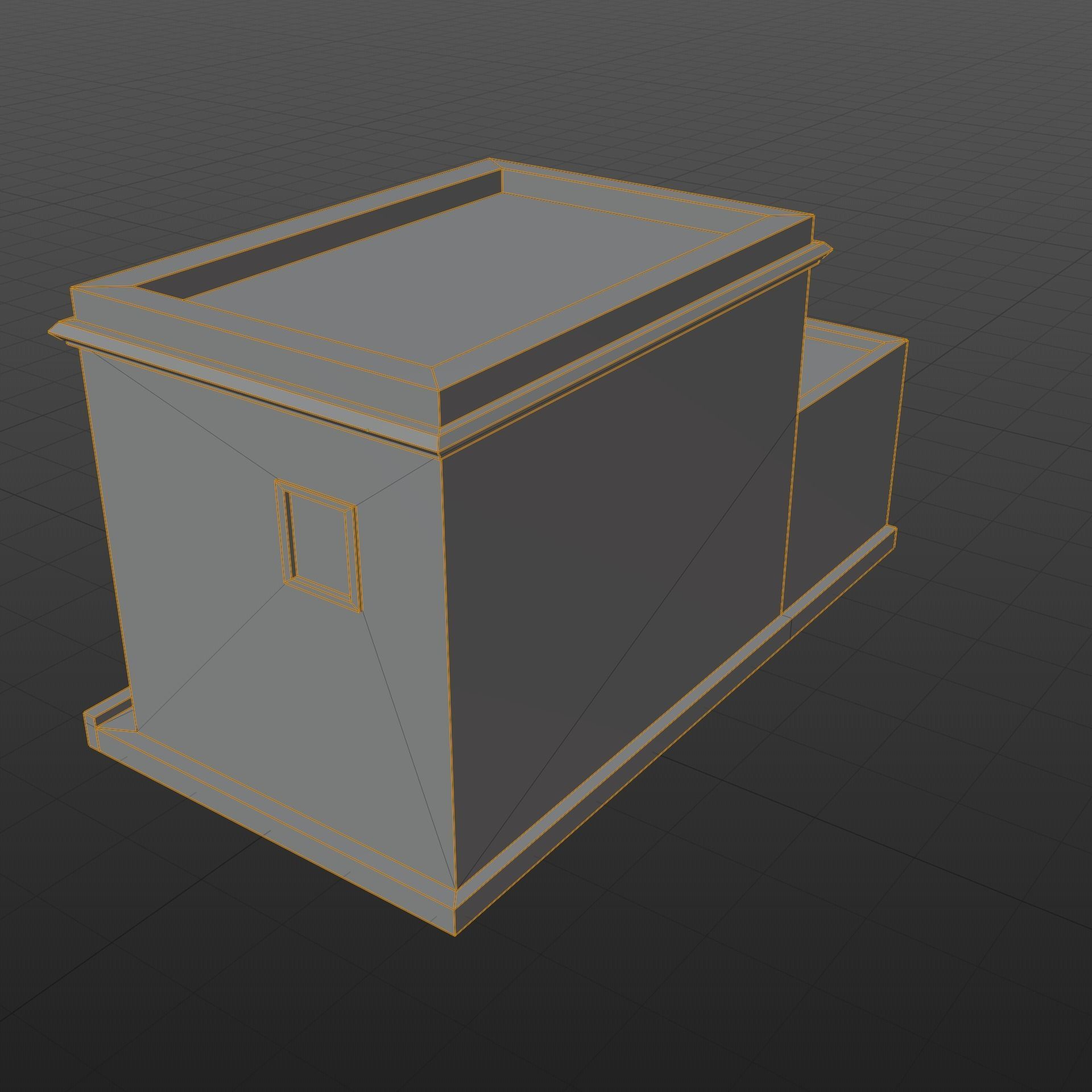 Building in the Middle Eastern style PBR Low-poly game ready Low-poly 3D model_6