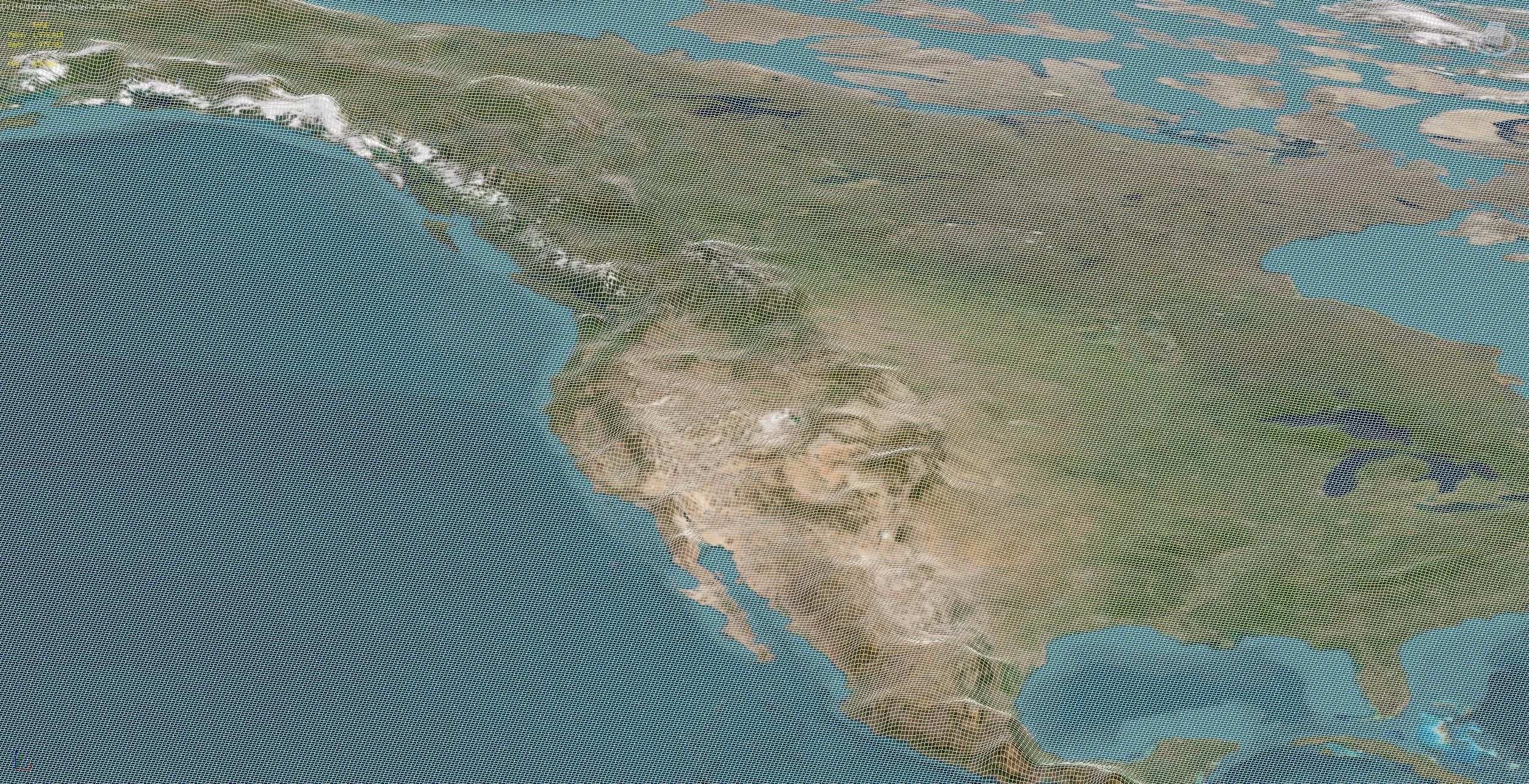 World Map Low-poly 3D model_8