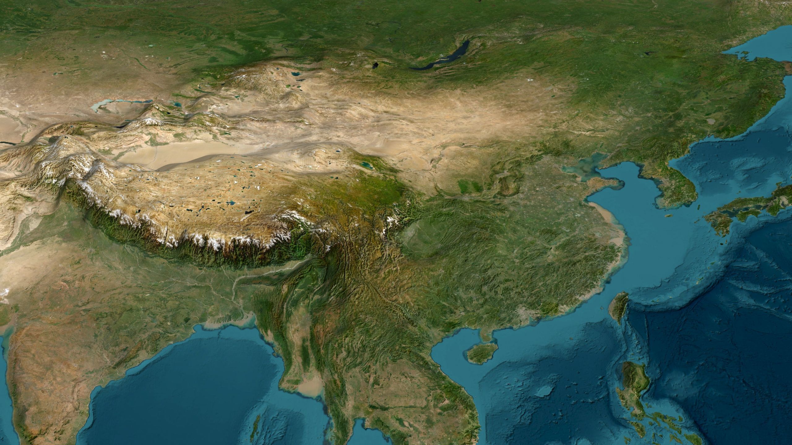 World Map Low-poly 3D model_1