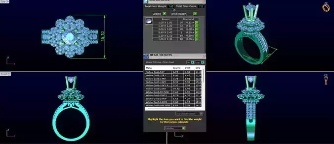 Ring Hongkong Diamond