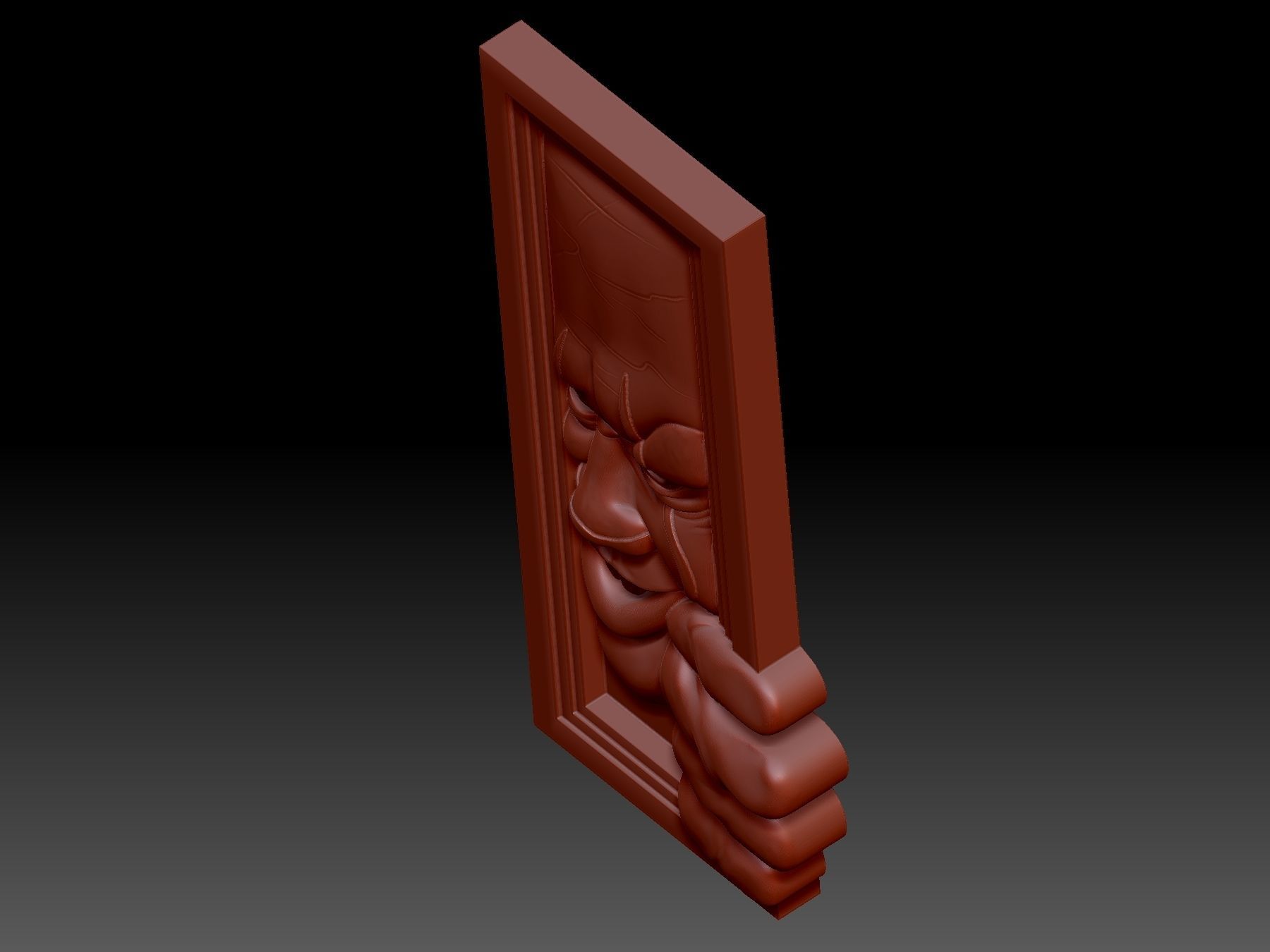 Book stand 3D print model_5