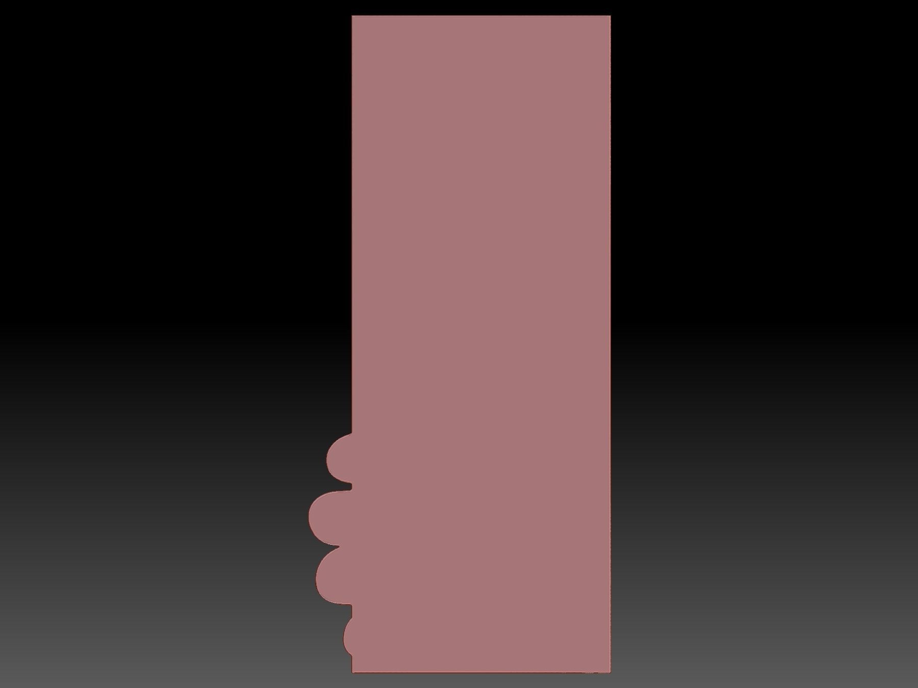 Book stand 3D print model_2