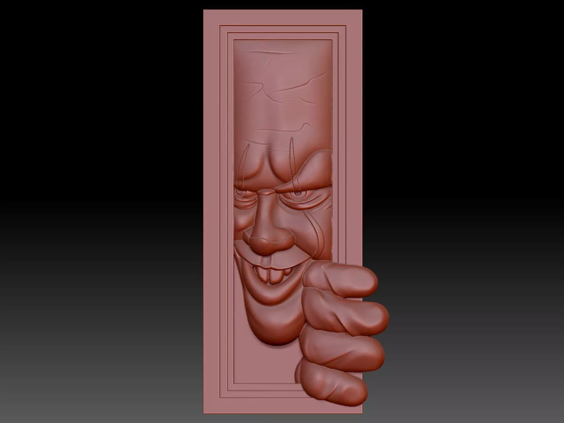 Book stand 3D print model_0