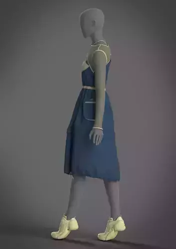 High quality 3D model ACTIVE WEAR 004 FOR WOMEN