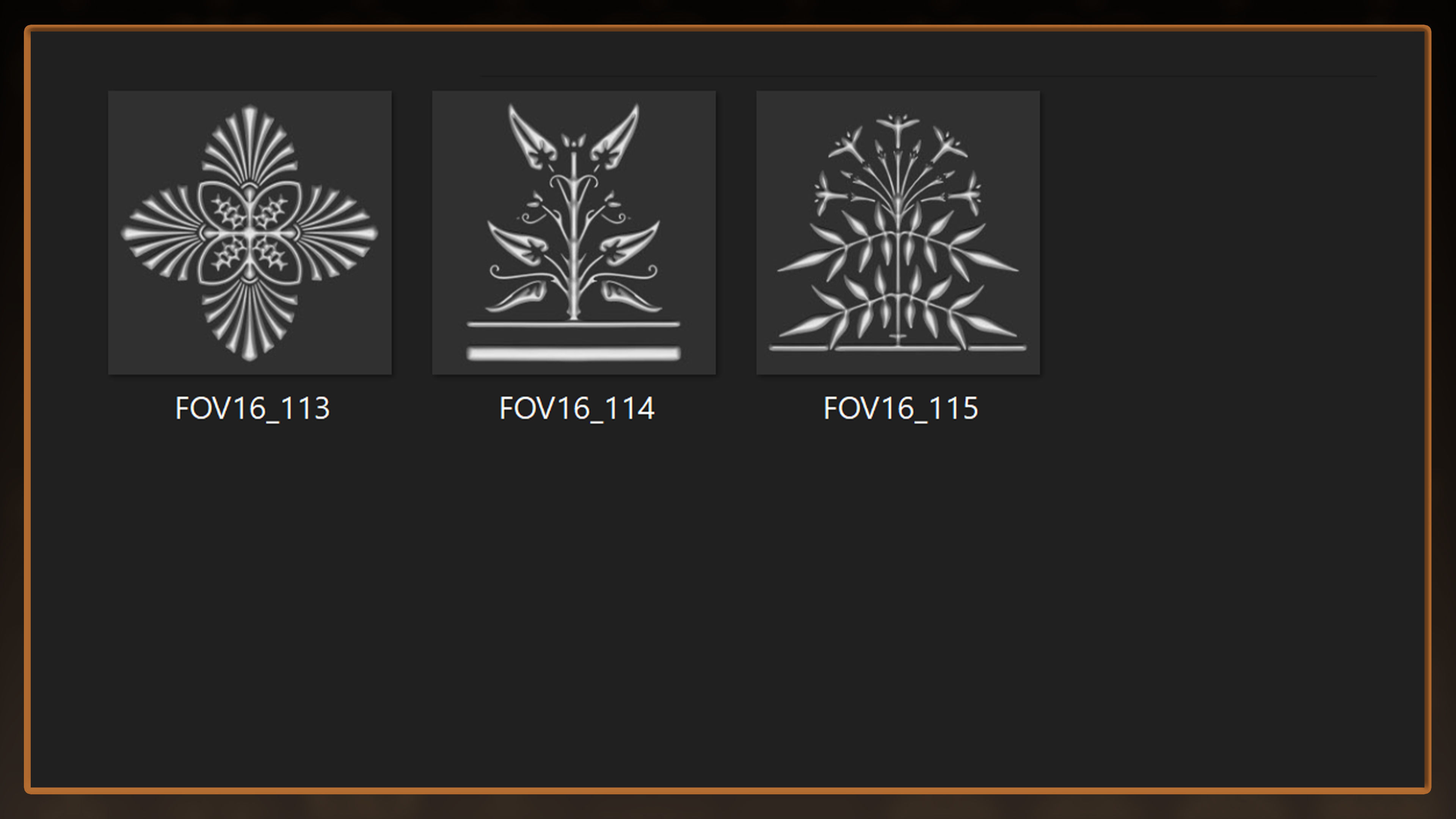 115 Greek ornament 3Dmodel brush and alpha vol 16 3D model_15