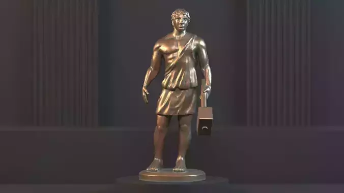 Hephaestus Statue
