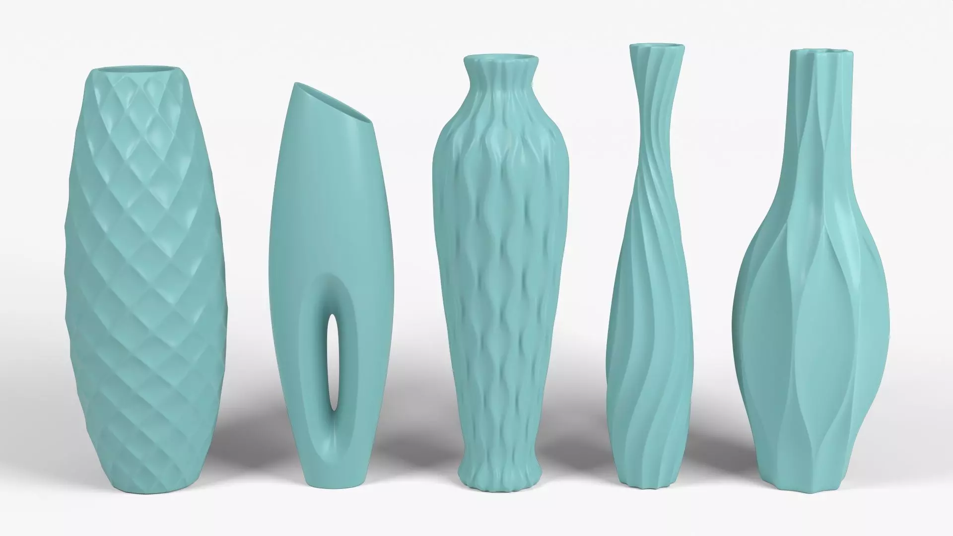 Vase Pack 3D model_0