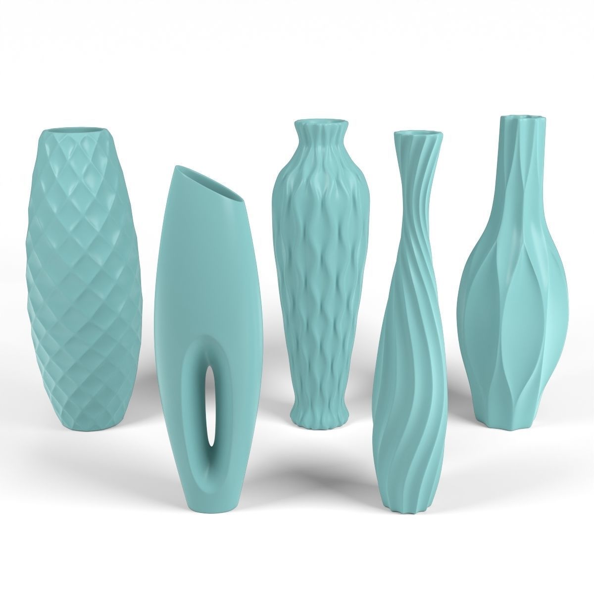 Vase Pack 3D model_1