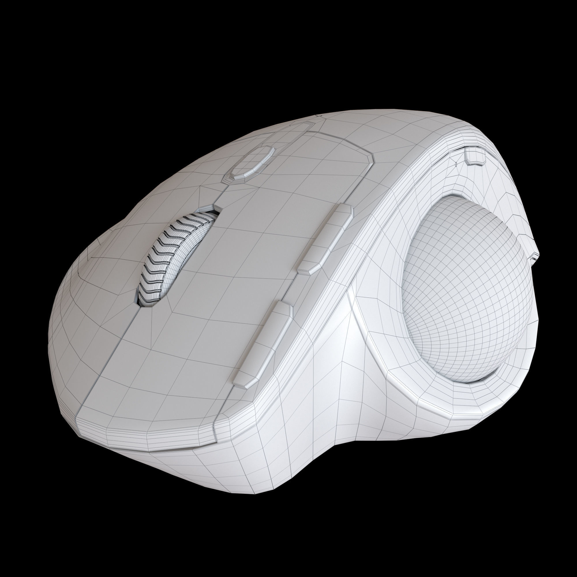 Logitech MX Ergo Bluetooth 3D model_6
