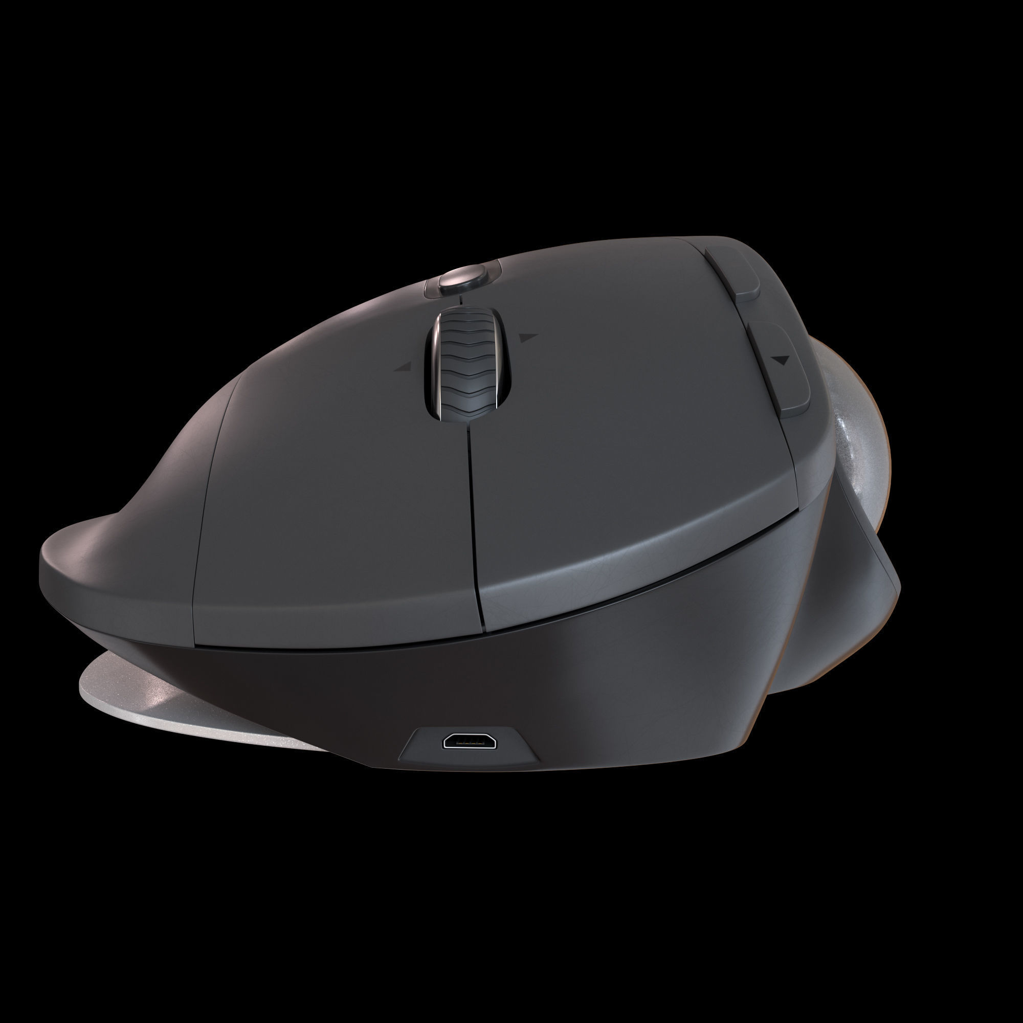 Logitech MX Ergo Bluetooth 3D model_1