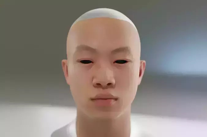 African man with diamond-shaped