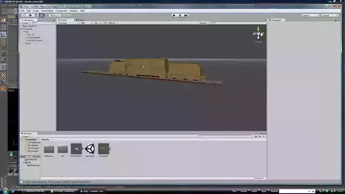 Front-tender for the German WKII Panzerlok BR 57