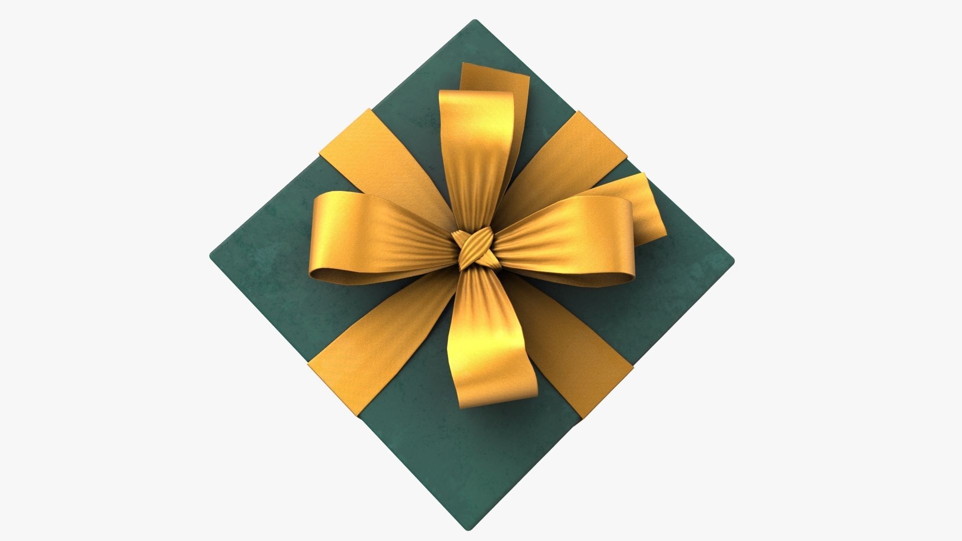 Christmas Gift Box 03 - V4 Low-poly 3D model_4