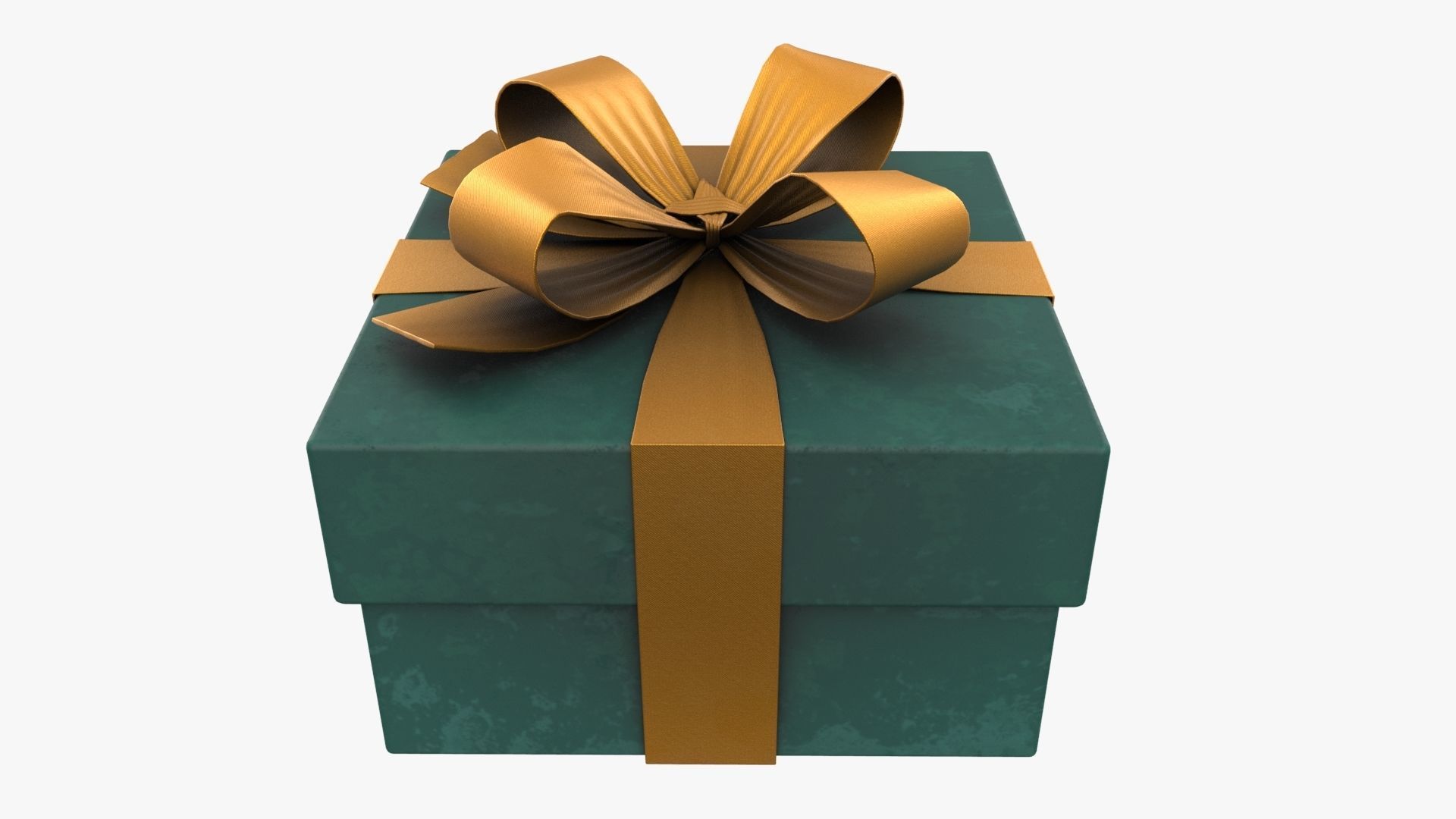 Christmas Gift Box 03 - V4 Low-poly 3D model_2