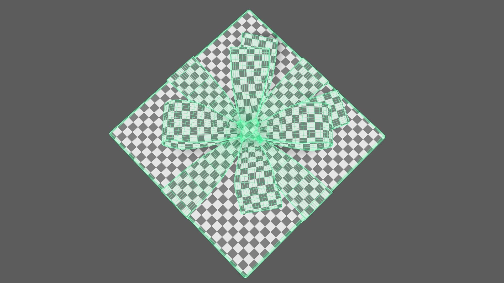 Christmas Gift Box 03 - V4 Low-poly 3D model_12