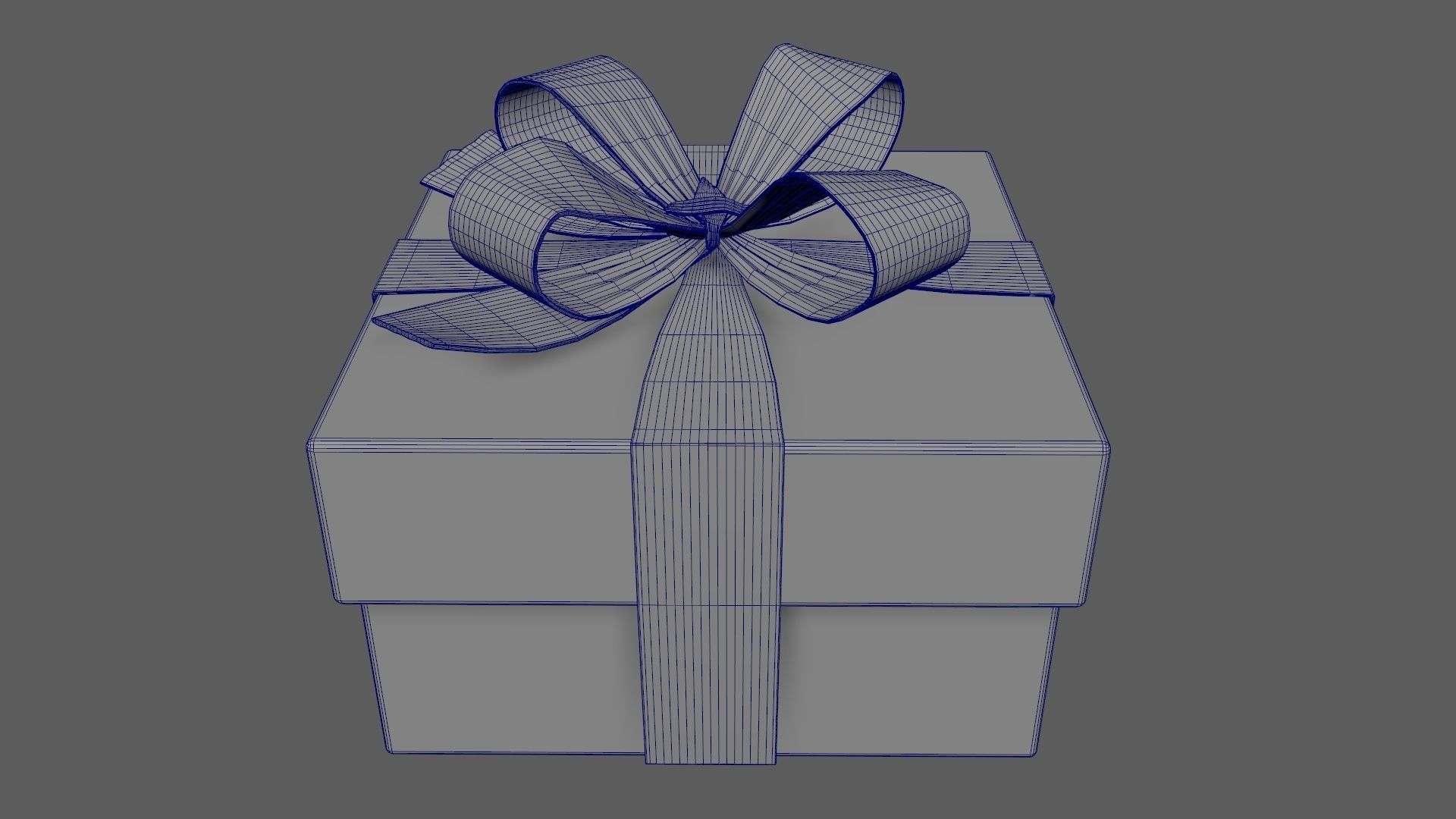 Christmas Gift Box 03 - V4 Low-poly 3D model_18