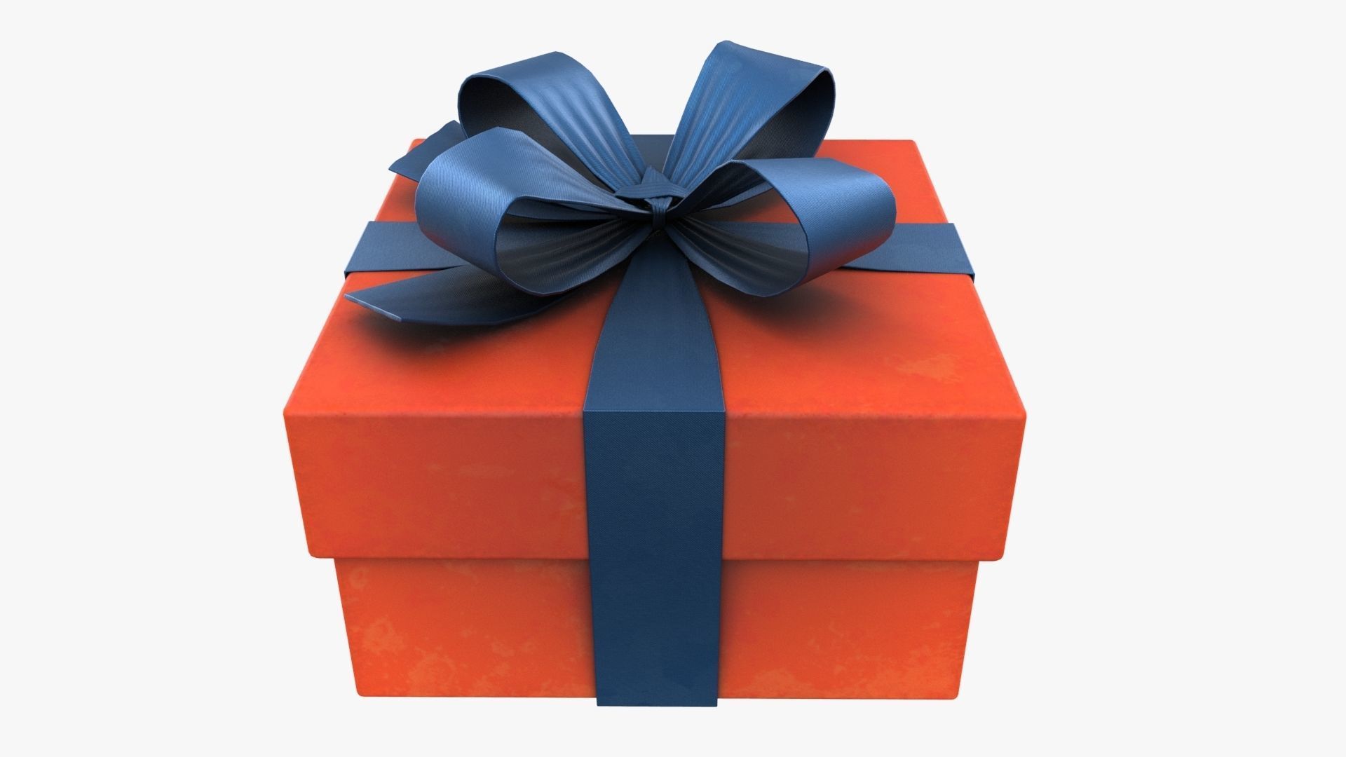 Christmas Gift Box 03 - V6 Low-poly 3D model_2
