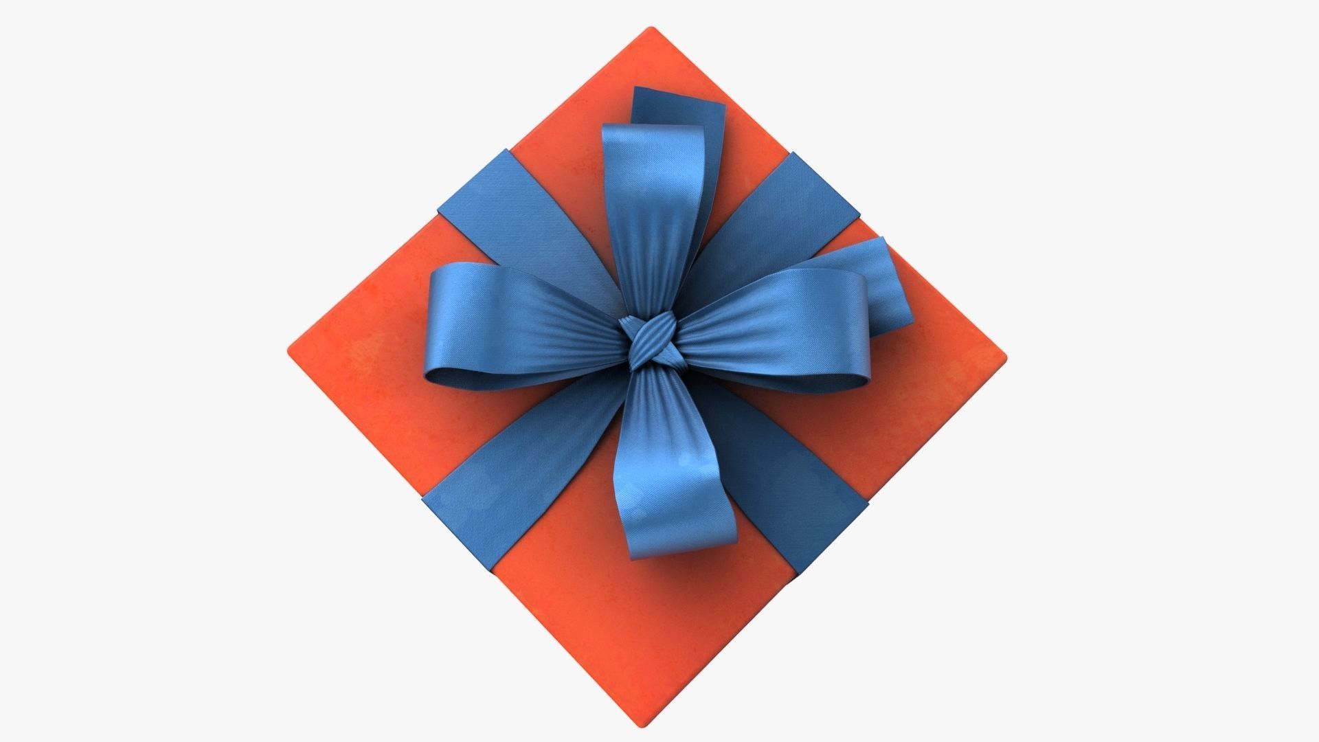 Christmas Gift Box 03 - V6 Low-poly 3D model_4