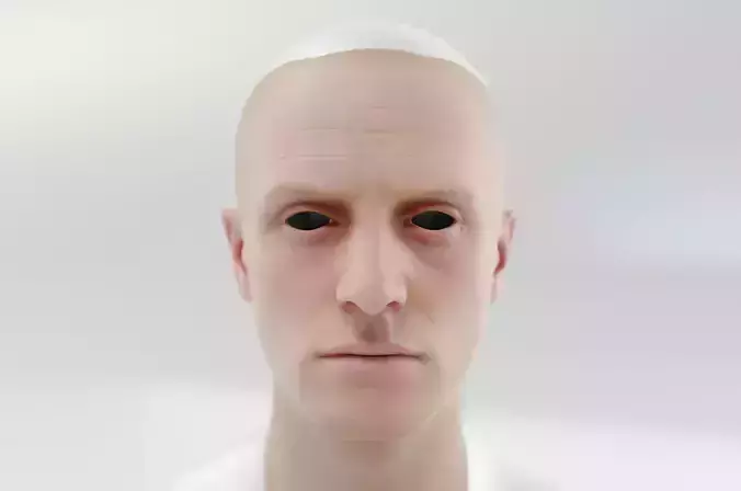 A man with confident and trustworthy gaze