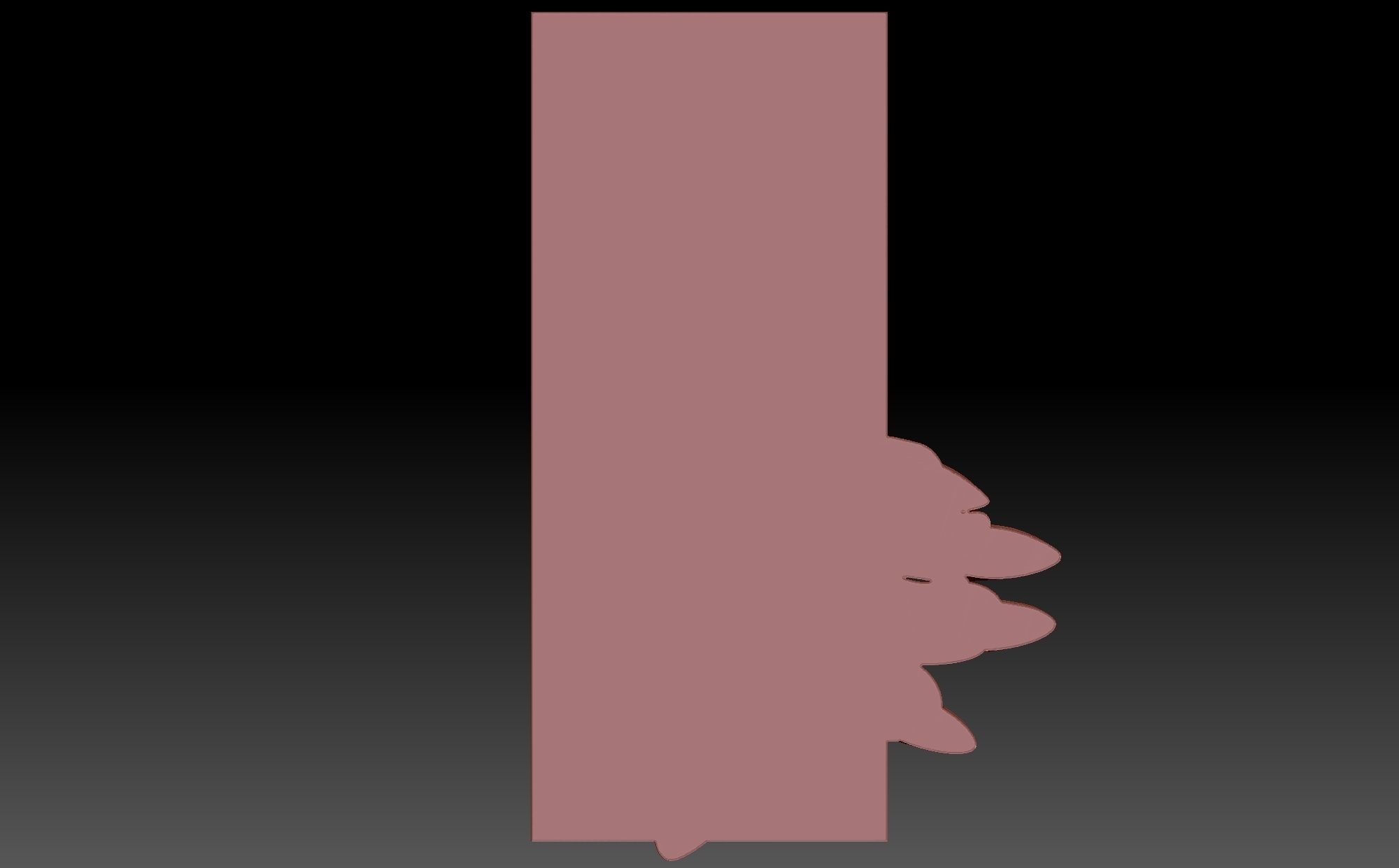 Book stand  3D print model_2