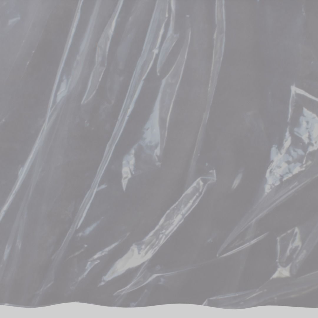 Plastic curtain Low-poly 3D model_6