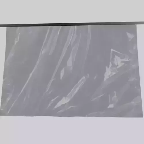 Plastic curtain Low-poly 3D model